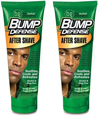 Bump Defense Herbal ALCOHOL-FREE After Shave, 4 Ounce (Pack of 2)