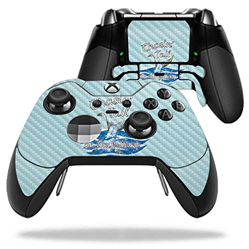 MightySkins Carbon Fiber Skin for Microsoft Xbox One Elite Controller - Chasin…
