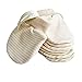 No Scratch Newborn Mitten Organic Cotton Mitts Baby Glove for Infant 0-6 Month Unisex