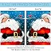 Toland Home Garden 102528 Laughing Santa Christmas Garden Flag 28x40 Inch Double Sided for Outdoor Winter House Yard Decoration