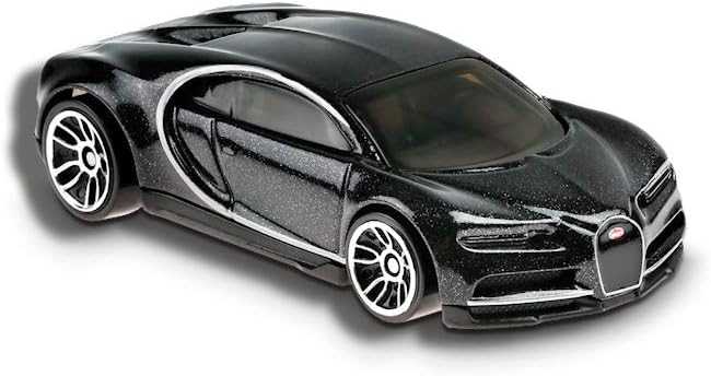 Hot Wheels '16 Bugatti Chiron Factory Fresh Series 7/10 2020 short card, Black - Image 3