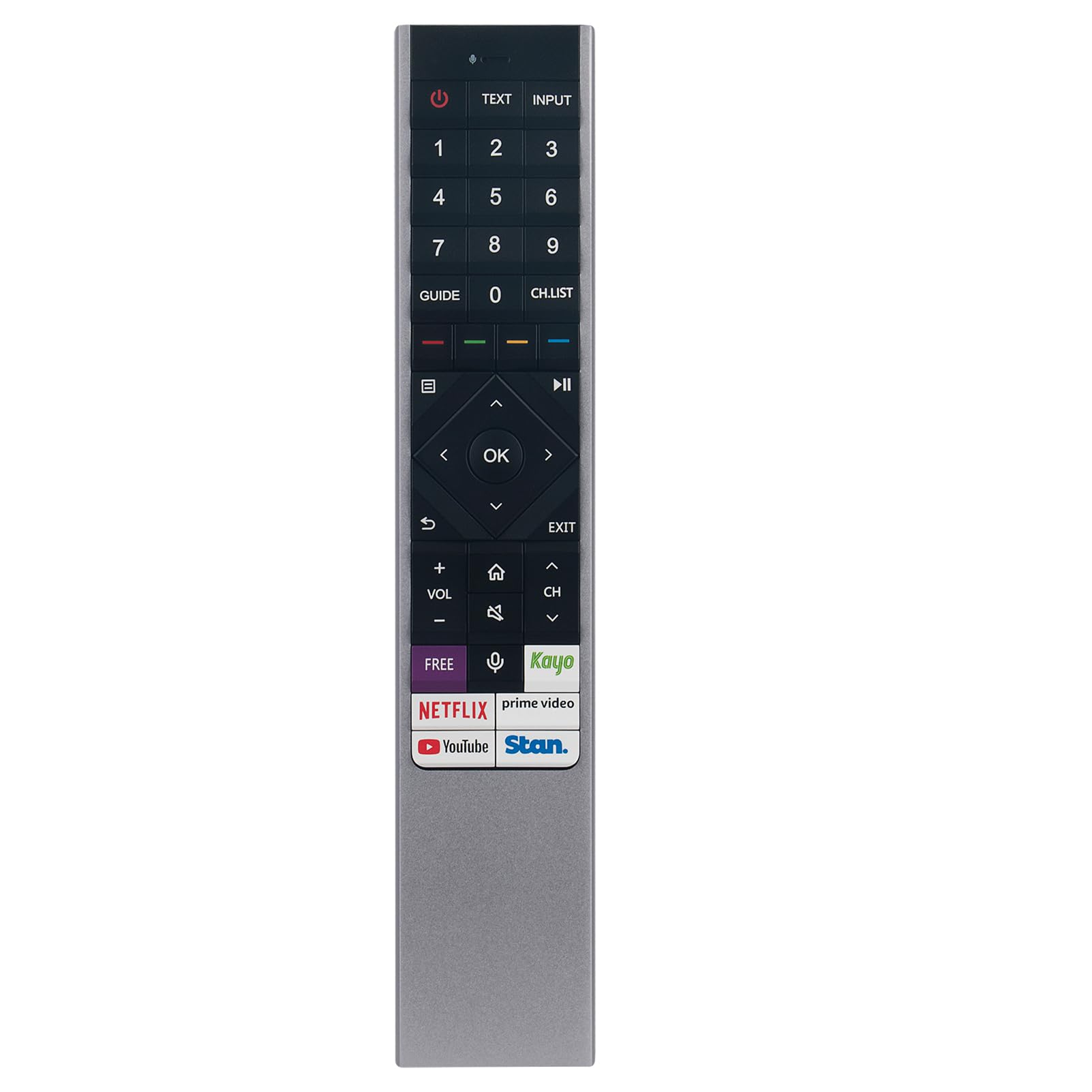 VINABTY ERF6E64H Replacement Voice Remote Control Compatible with Hisense TV U8G Series 75U8G 85U8G U9G Series 65U9G 75U9G 55U8G 65U8G