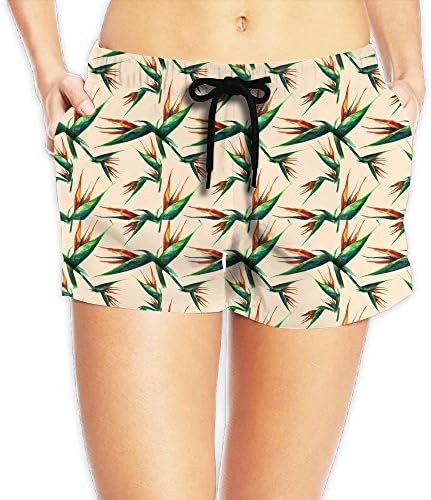 Bird Of Paradise Women's Quick Dry Boardshorts Swimming Trunks Beach Shorts