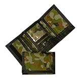 Army Camouflage Wallet Nylon Velcro Trifold Kids Wallets for Boys Camo Hunting (2)
