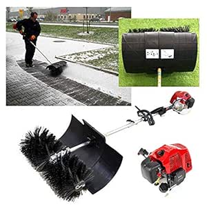 52cc Escobilla barredora de limpieza que funciona a gas, caminar detrás