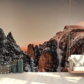 Wall Mural Magnificent Mountain View Removable Wallpaper Wall Sticker for Bedroom Living Room - 66x96 inches