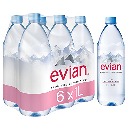 evian Water, 1 Liter, 6 Count Buy Online in UAE. Grocery Products