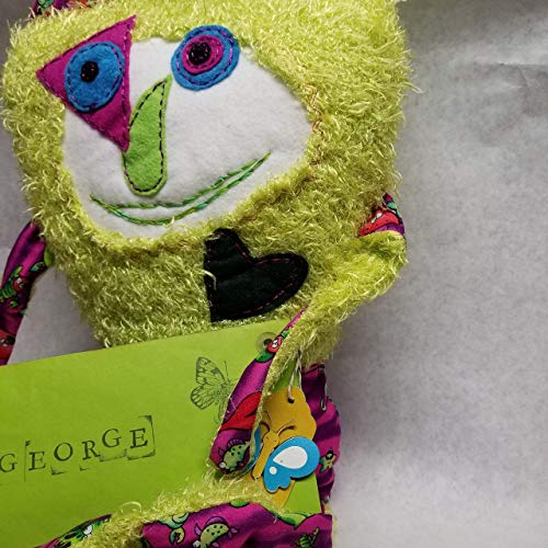 Big Goofy Monster Doll Handmade Pillow Lovable - Thumbnail 5