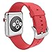 BMBEAR For apple watch band 42mm 38mm Soft Silicone Replacement iWatch strap for Apple Watch Series 3 Series 2 Series 1 Red
