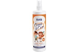 Dr. Fischer Kids & Baby Hair Detangler Spray, Leave-In Conditioner Mist for Conditioning, Detangling and Curl Defining, The Frizz Free Tangle Tamer with Rosemary 11.5 fl.oz