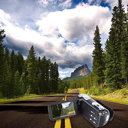 CamKing-Videocmara-Cmara-Digital-Cmara-de-Video-Full-HD-1080P-24MP-Pantalla-LCD-de-Rotacin-270