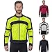 Motorcycle Jackets for Men Viking Cycle Ironside Men’s Mesh Motorcycle Jacket (Hi-viz, Medium)