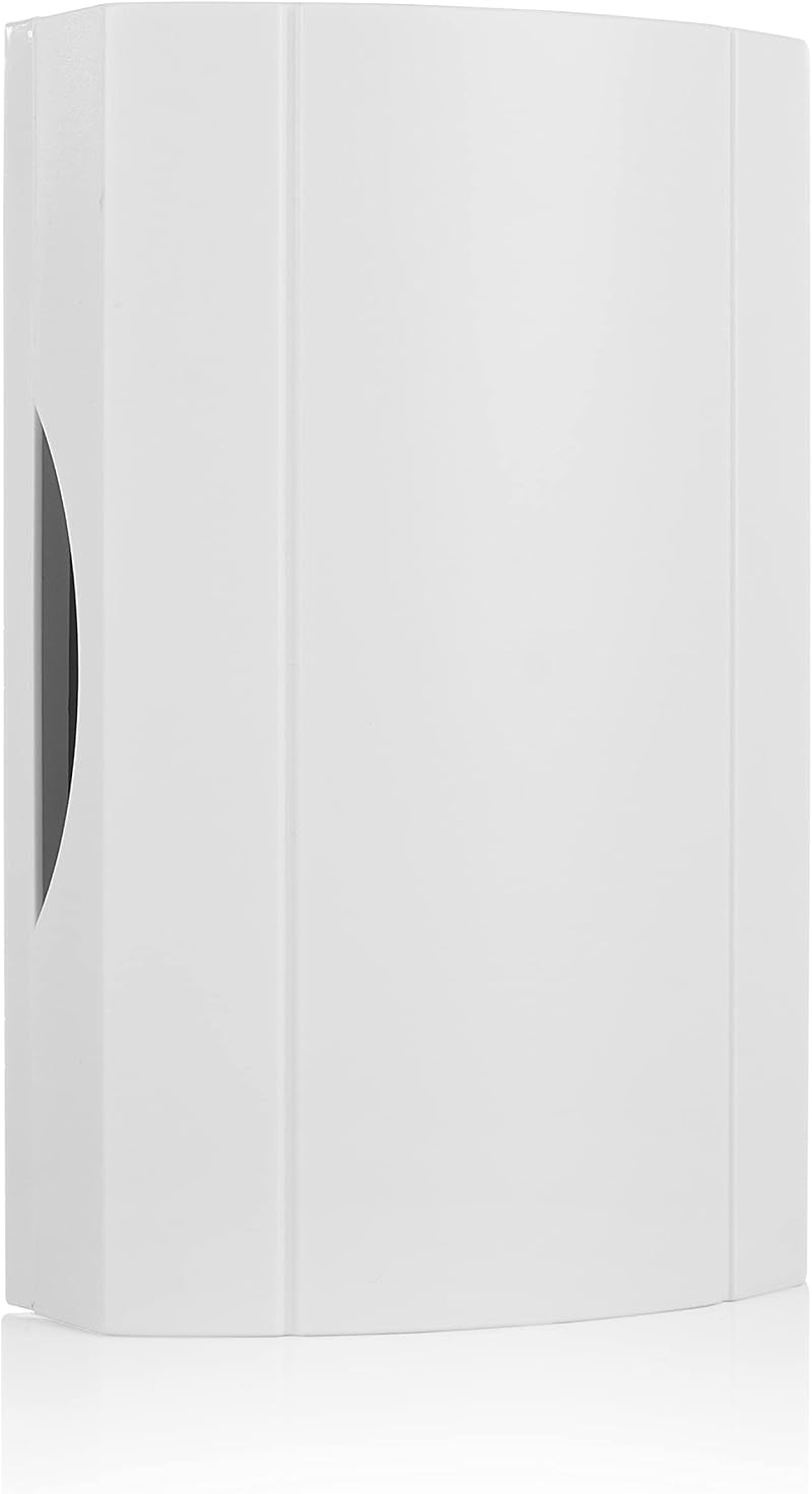 Byron DBW-23081 Classic Wired Doorbell Chime Transformer 80 dB White