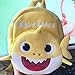 Rose Red Baby Shark Backpack Plush Cute Cartoon Animal Bag Children Kids School Gift SchoolDinosaur