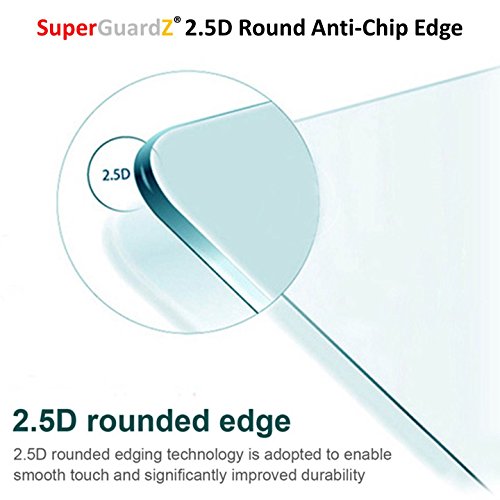 [2-PACK] For Samsung Galaxy Tab E 8.0 - SuperGuardZ Tempered Glass Screen Protector, 9H, 0.3mm, 2.5D Round Edge, Anti-Scratch, Anti-Bubble