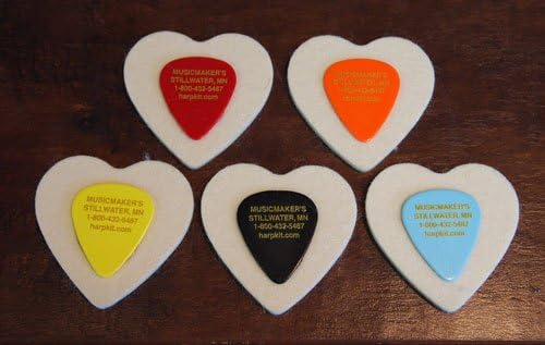 Heart Shaped Felt Pick for Musical Instruments