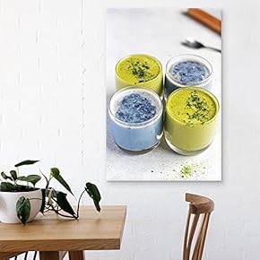 Canvas Wall Art - A Plate of Bread and Grapes - Giclee Print Gallery Wrap Modern Home Art Ready to Hang - 12x18 inches