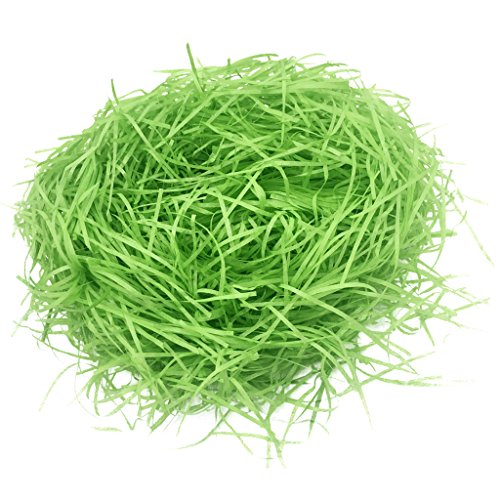 MagiDeal 20g Shredded Crinkle Paper Raffia Gift Box Filler Filling Materials for Wedding Party Decoration - Grass green - Thumbnail 4