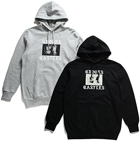 Amazon Co Jp I クルックスアンドキャッスルズ Crooks Castles パーカー Pablo パブロ 西海岸 ブランド Usaモデル大きいサイズ 正規品 02 黒 M 服 ファッション小物