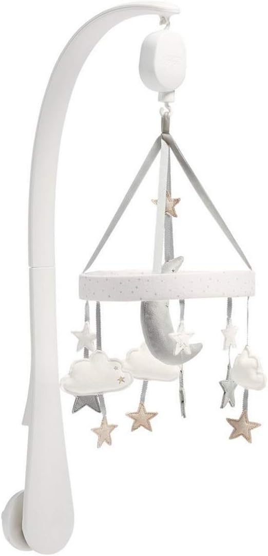 moon and stars cot mobile