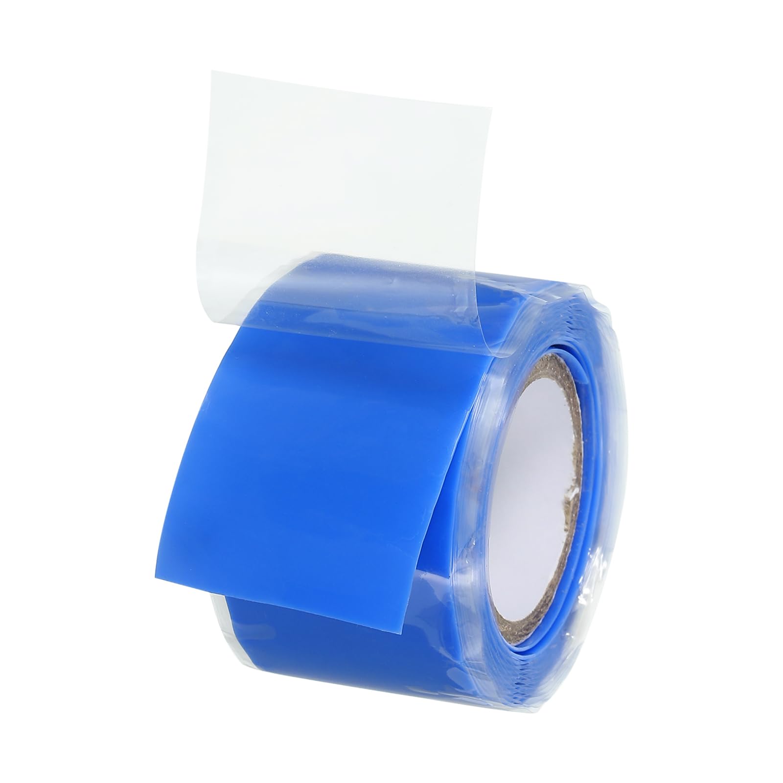 PATIKIL Grip Tape for Handles 1" x5ft, 1 Roll Self-Fusing Silicone Tape for Bike Handles Pull Up Bars Gym Equipment Plumb/Hose/Pipe Leaks Emergency, Blue