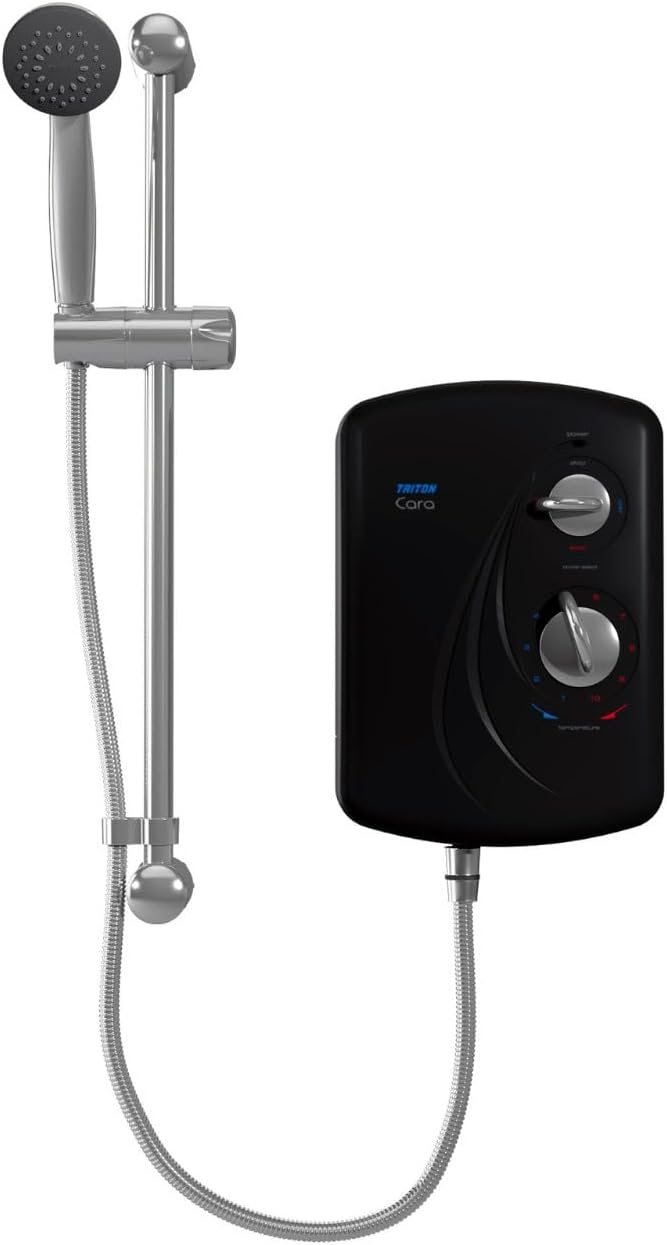 Triton Cara 8.5kW Electric Shower Black Easy Install Replacement Shower