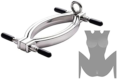 KLORVEU Stainless Steel Adjustable Pussy Clamp Labia Fetish Clip Spreader  Women's Labia Separator Vaginal Clip Labia Fetish Clips with Metal Chain  Vaginal Dilator G-Spot Sex Toy in Saudi Arabia | Whizz Clamps