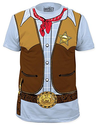 Cowboy Costume Tee (slim fit) T-Shirt Size S
