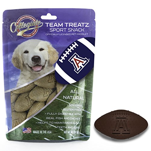 Pets First Collegiate Pet Accessories, Dog Treats, Arizona Wildcats, 7 Oz