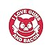 I Love Guns and Bacon Sticker Decal 2a Gun Rights Humor Pig FA Vinyl - 4.00 Wide