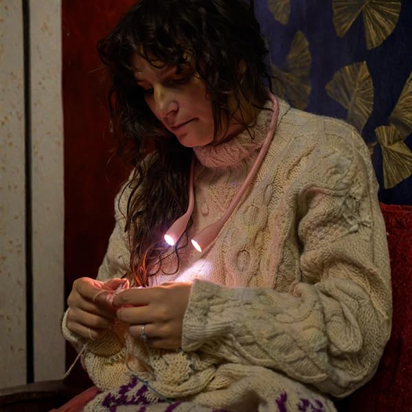 Lumos Knitting Light, Crafter Light Around Neck for Knitters and Crocheters, 3 Colors & Adjustable Brightness. Portable, Wearable, Rechargeable&Long Lasting (White)