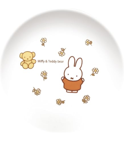 Amazon.com: Kaneshotouki 211131 Dick Bruna Miffy Plate, Small
