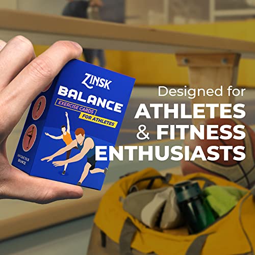 Balance Exercise Cards for Athletes 75+ Workout Cards to Help Build