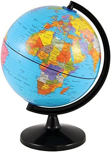 Earth Globe Coin Bank - Beautiful Cartography Map &amp; Piggy Bank