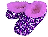 Womens Comfy Cozy Soft Designers Snoozies Ballerina Slippers