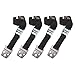 4 Anti-Tip TV And Furniture Straps High Strength Adjustable None Slip Up To 80