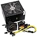 Rosewill Computer Power Supply for Gaming PC Desktop System, 80+ WHITE 400W Power Supply, RD400-2-SB,Black