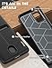 Clayco Cache Series Designed for Samsung Galaxy S20+ Plus Wallet Case (2020) with Card Holder - Black