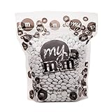 All Color M&M'S Bulk Candy Bag (White, 2 LB)
