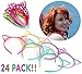 Cornucopia Brands Cat Ear Headbands (24 Pcs 6 Colors) Hair Accessory Party Favor Dress up Costume