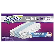 Swiffer WetJet Extra Power with Mr. Clean MagicEraser Hardwood Floor Cleaner, Spray Mop Pad Refill, 20 Count