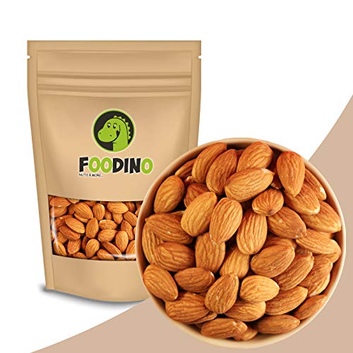 Mandeln mit Haut ganz Mandelkerne ohne Schale Mandel naturbelassen ungesalzen süß ungeschwefelt 100% Natural 500g - 5kg…