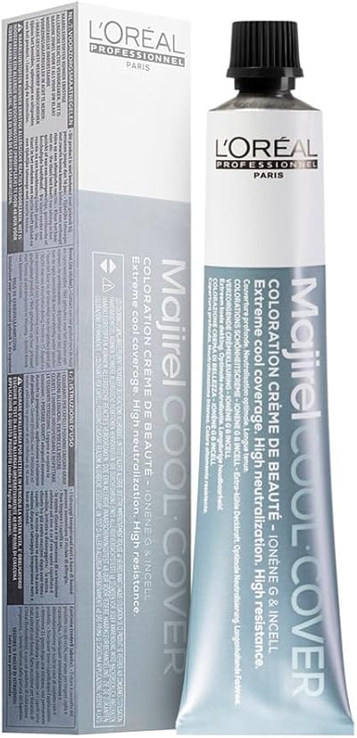 L'Oreal Majirel Cool Cover Hair Colour 8.1 Light Ash Blonde 50ml Professional
