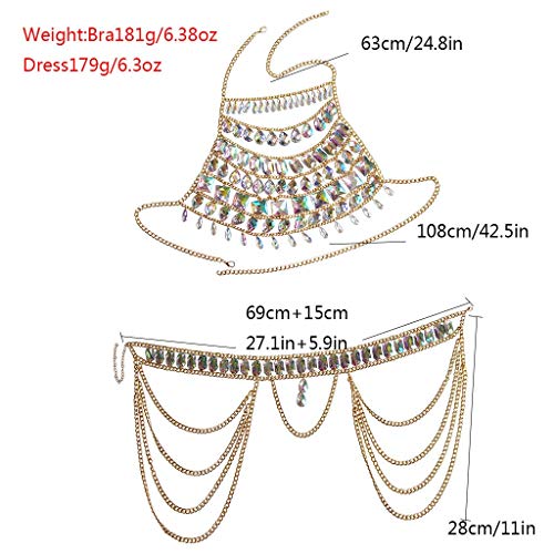 SUIWO-Donne-cassa-corpo-Catena-della-vita-di-collana-a-catena-della-pancia-gioielli-ragazze-della-spiaggia-di-estate-Bikini-Swimsuit-Corpo-delle-donne-goccia-dacqua-acrilico-Bra-Catena-Vita-Multilay