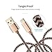 USB Type C Cable,SHNVIR USB C to USB 3.0 Nylon Braided Cable Fast Charger for Samsung Galaxy S8 Plus,LG G6 V20 G5,Nintendo Switch,New Macbook More (Earthly Gold)