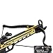 KingsArchery Crossbow Self-Cocking 80 LBS with Hunting Scope, Spare Crossbow String and Caps, 3 Aluminium Arrow Bolts, and Bonus 12-Pack of Colored PVC Arrow Bolts Warranty