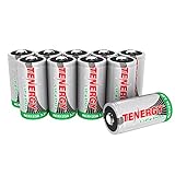 Combo: 10pcs RCR123A 3.0V (3.2V NOM) 400mAh LiFePO4 Rechargeable Batteries (Not For Arlo Camera)