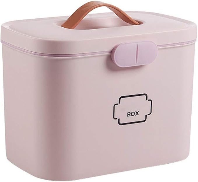 Gmgod ️ Caja de almacenamiento, caja portátil para el hogar pequeña