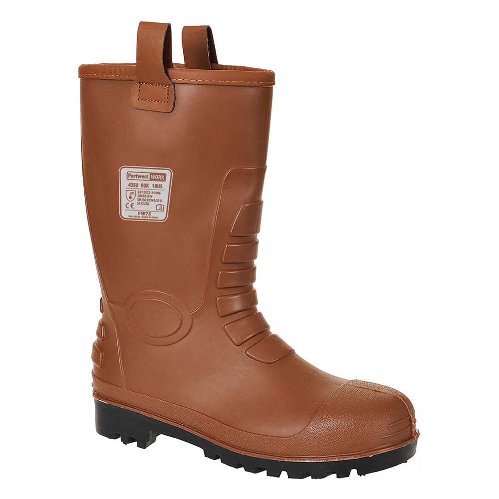 Portwest Men Neptune Rigger S5 Neptune Rigger S5 - Brown, 9.0