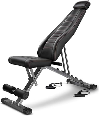 Qazxsw Banco De Abdominales Aparatos para Hacer Ejercicio De Fitness,Abdominal Doméstica De Aves Junta De Prensa De Fitness Silla Multifuncional Dumbbell Bench,Negro,105 * 43 * 125cm: Amazon.es: Hogar